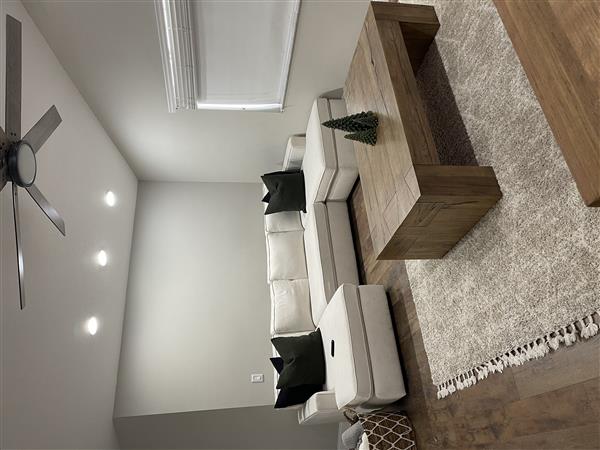 Brissy Rustic Lodge Brown Oak Wood Rectangular Coffee Table Image 1