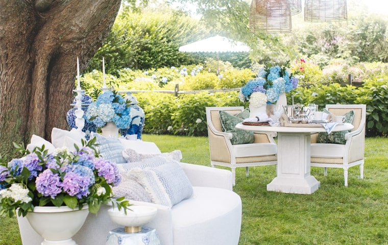 Hamptons Garden Party | Kathy Kuo Home